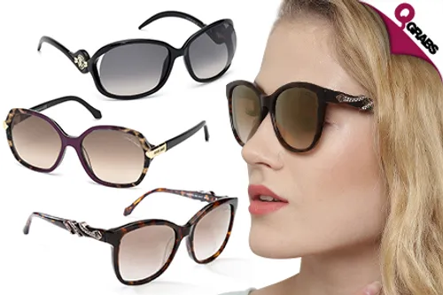 For QR345 Shade Your Eyes Glamorously with Roberto Cavalli Women’s Sunglasses - Choose from 10 Fashionable Styles! (Up to QR1129 Value)